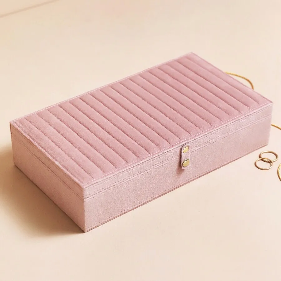 Large Quilted Jewellery Box