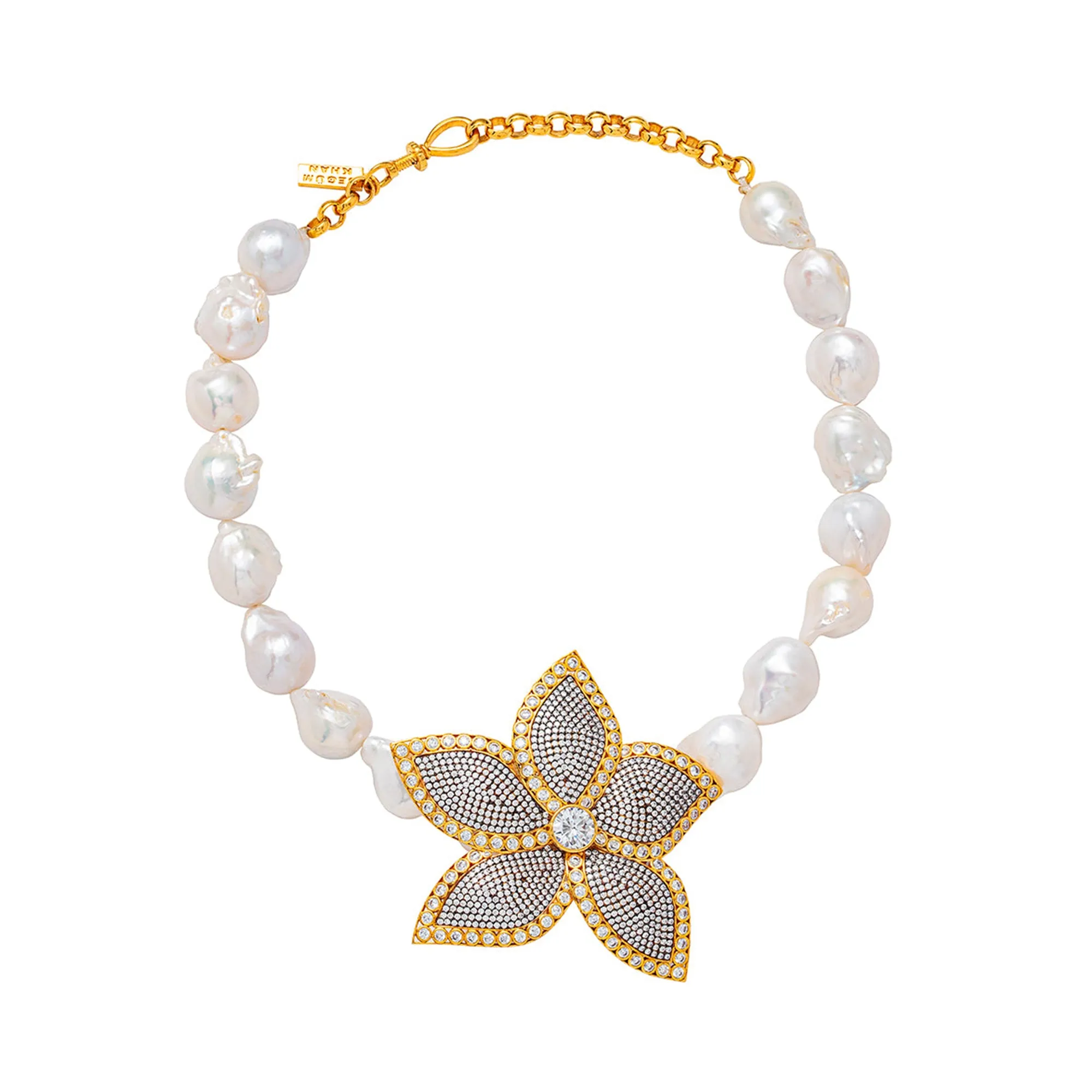 LOTUS BAROQUE NECKLACE