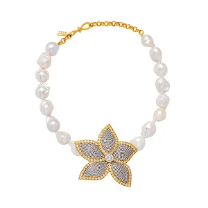 LOTUS BAROQUE NECKLACE