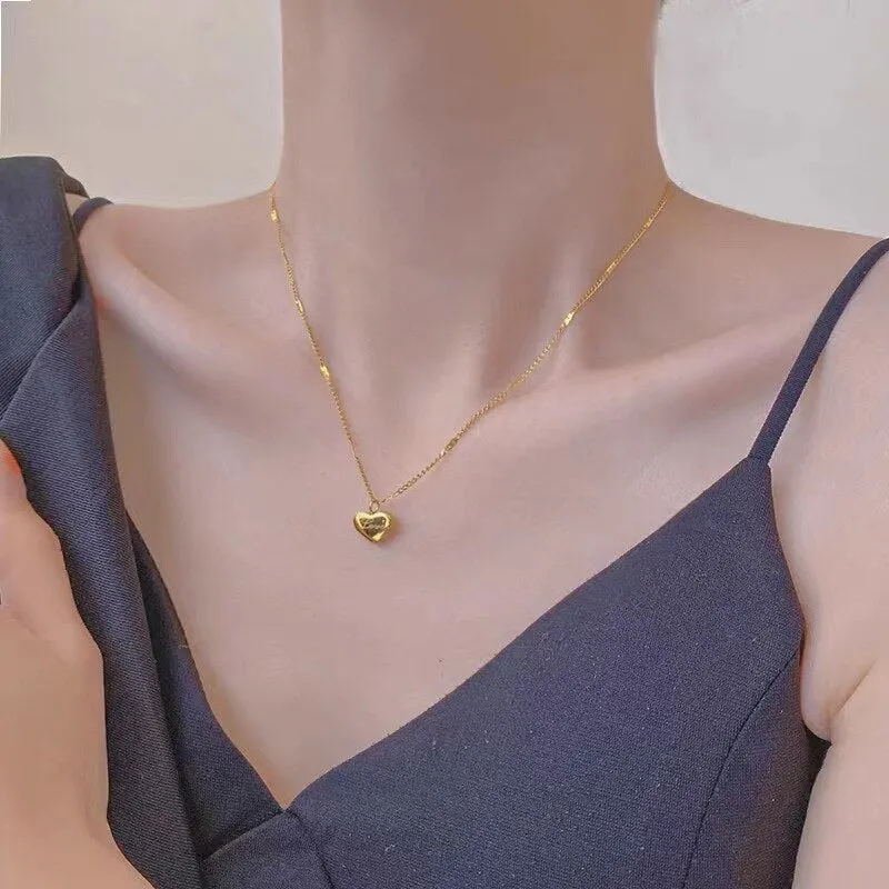 Love Heart Necklaces Accessories for Women