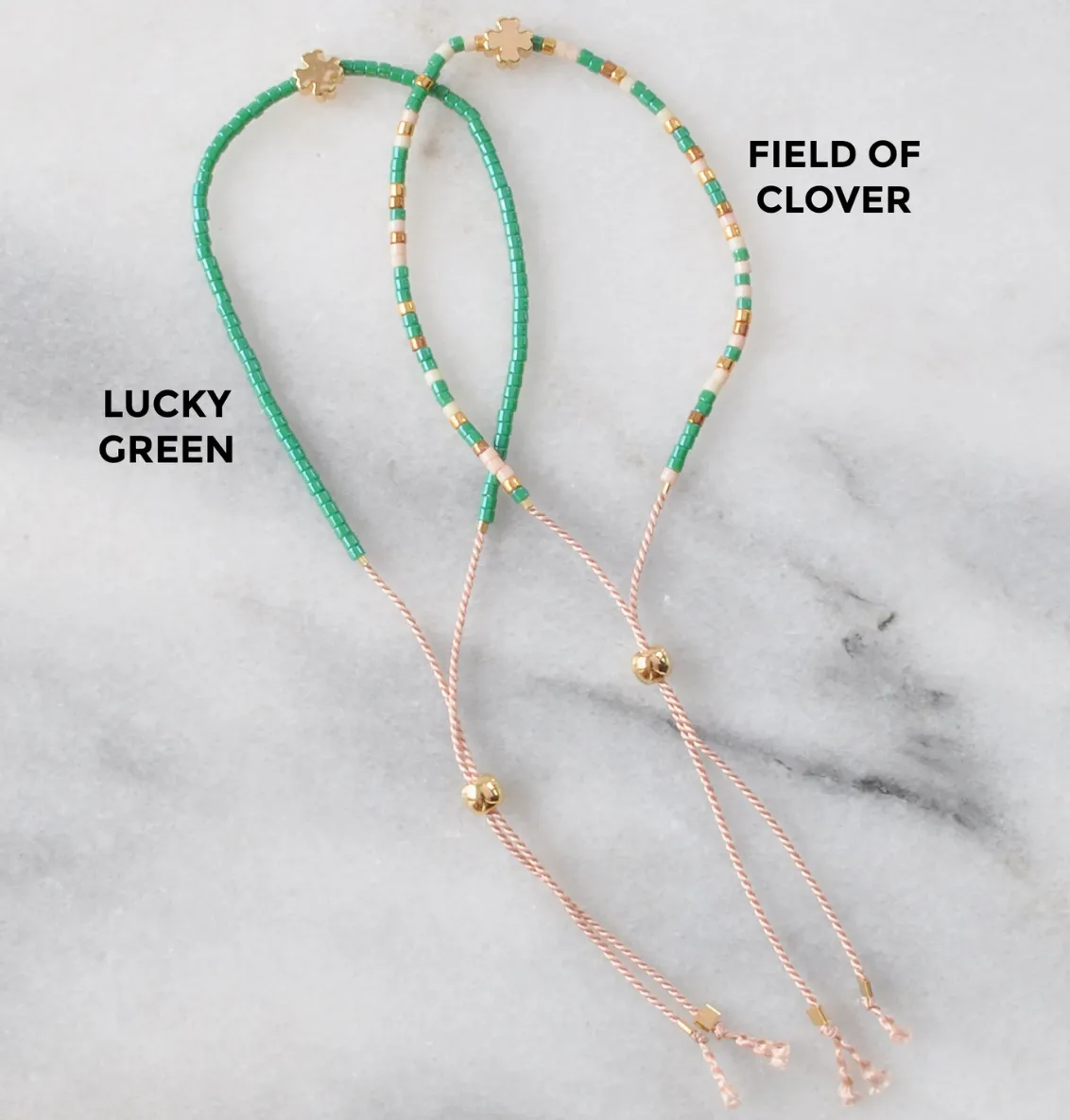 Lucky Clover String Bracelets