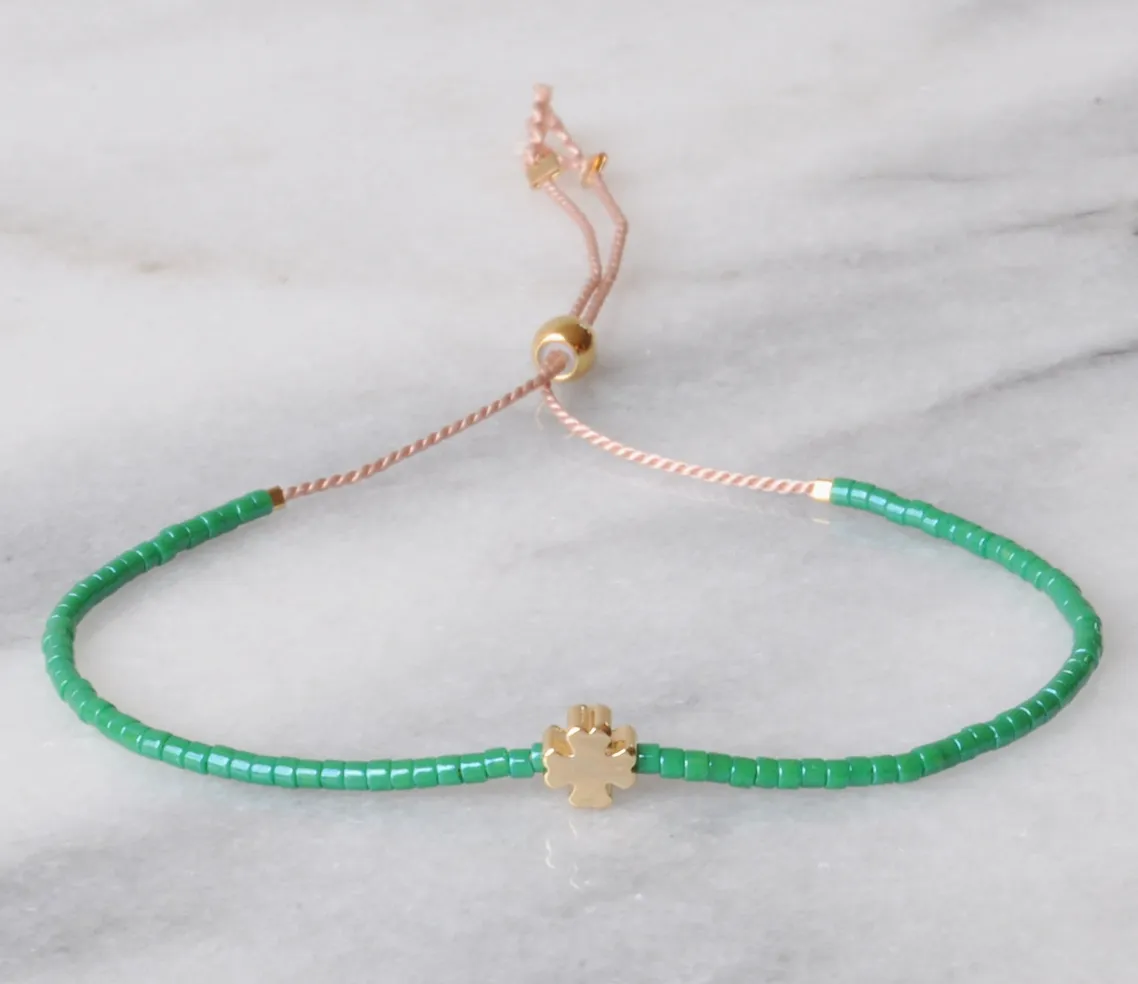 Lucky Clover String Bracelets