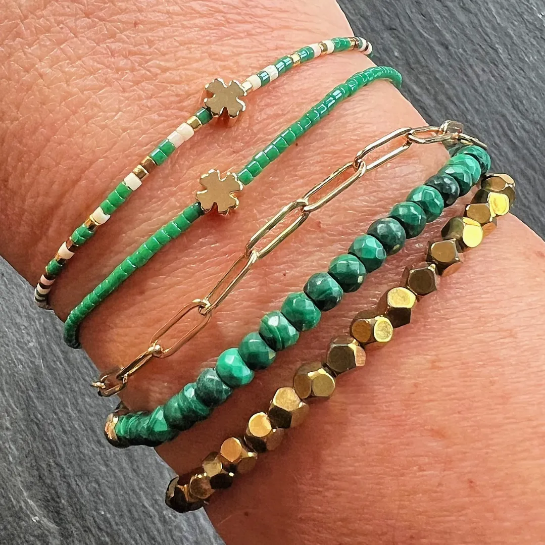Lucky Clover String Bracelets