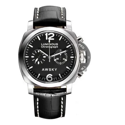 Luxury Men Watches Automatic Black Watches Sapphire Crystal Men Stainless Steel Waterproof Business Sport Mechanical Wristwatch