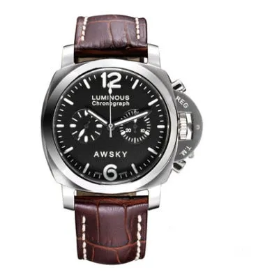 Luxury Men Watches Automatic Black Watches Sapphire Crystal Men Stainless Steel Waterproof Business Sport Mechanical Wristwatch