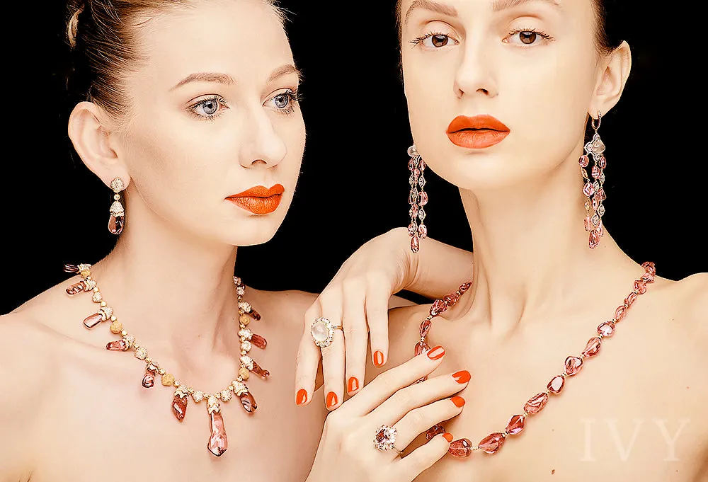 Marco Polo Spinel Crystal Necklace