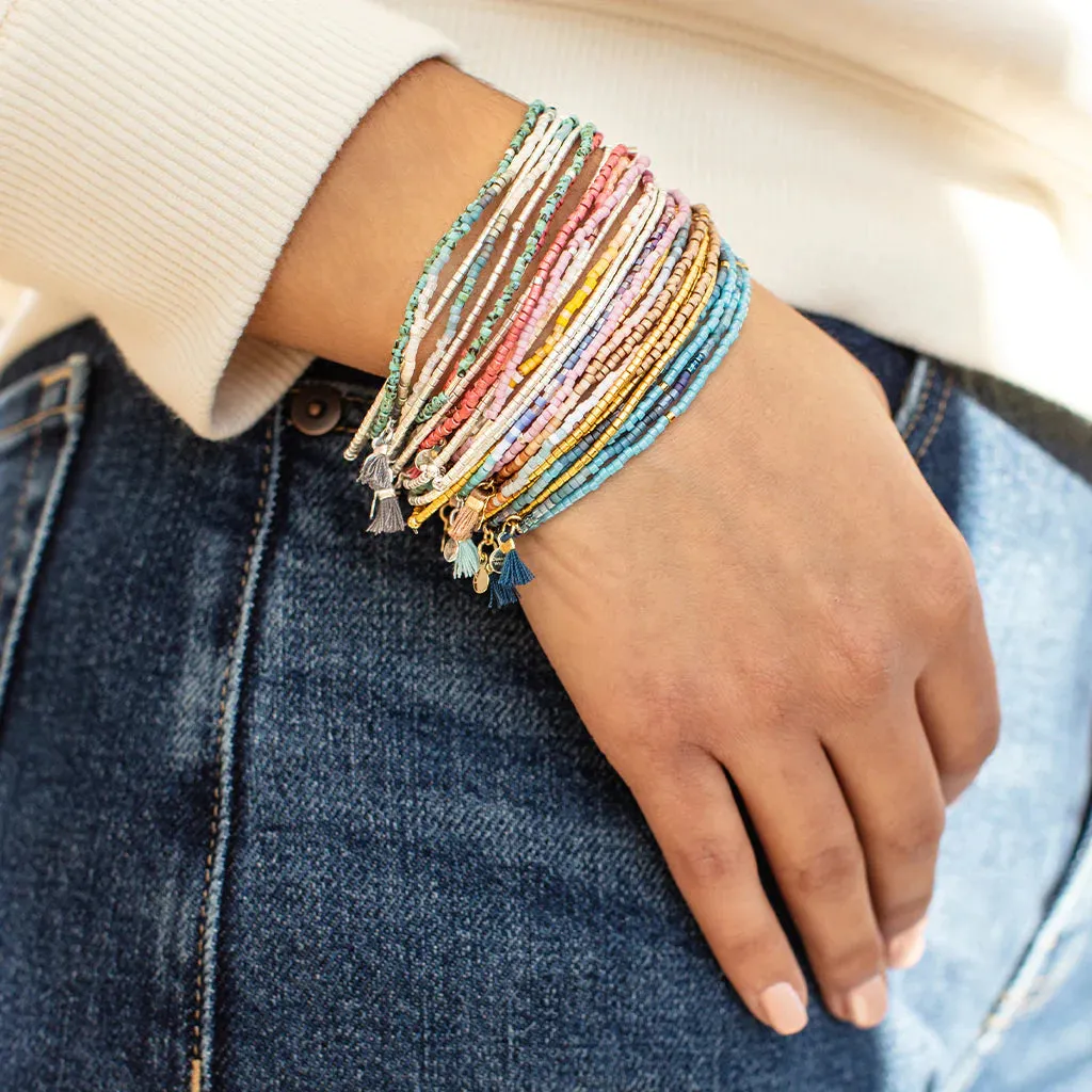 MB007 Chromacolor Bracelet Trio Bronze Multi/Gold