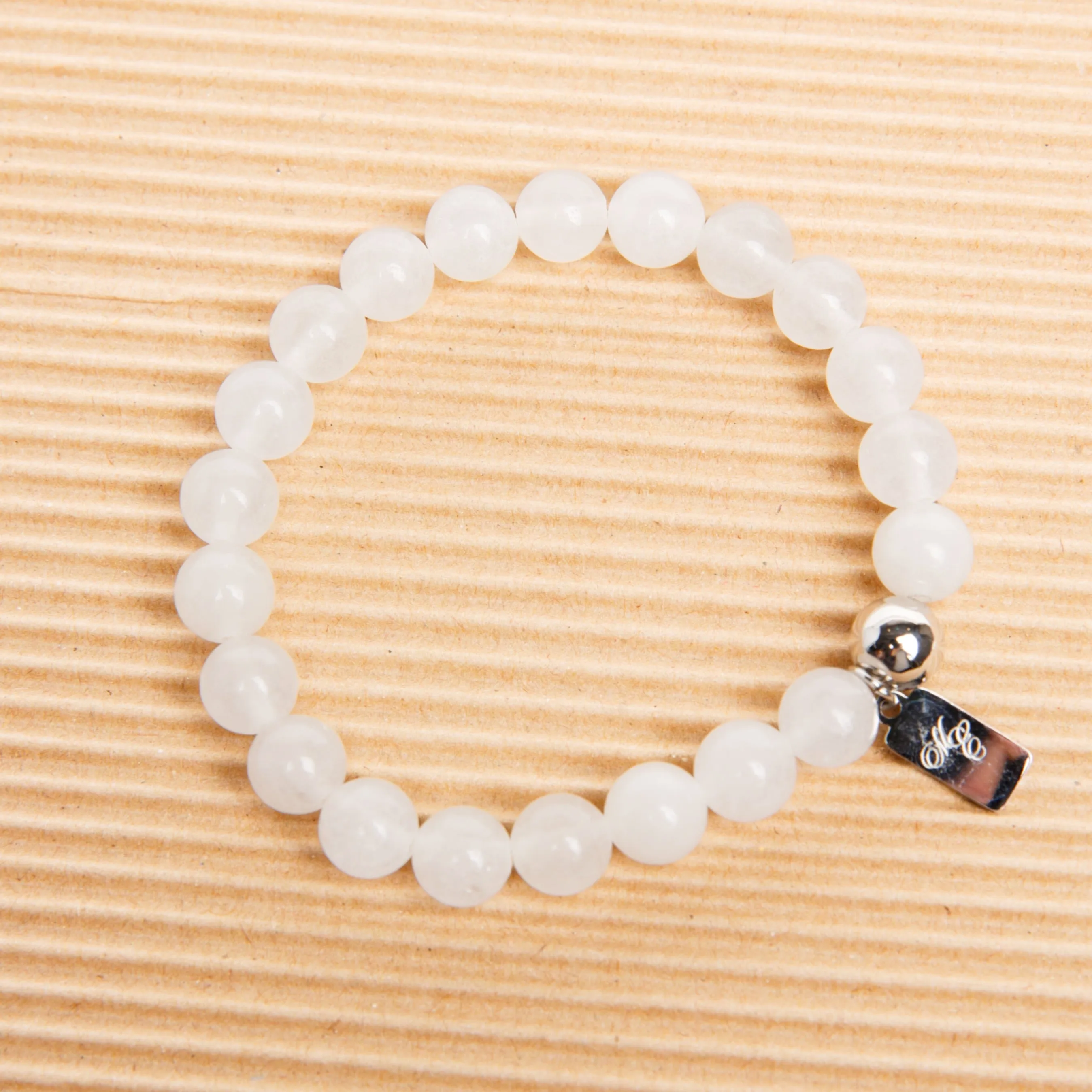 ME™ Basics White Jade 7-inch Bracelet