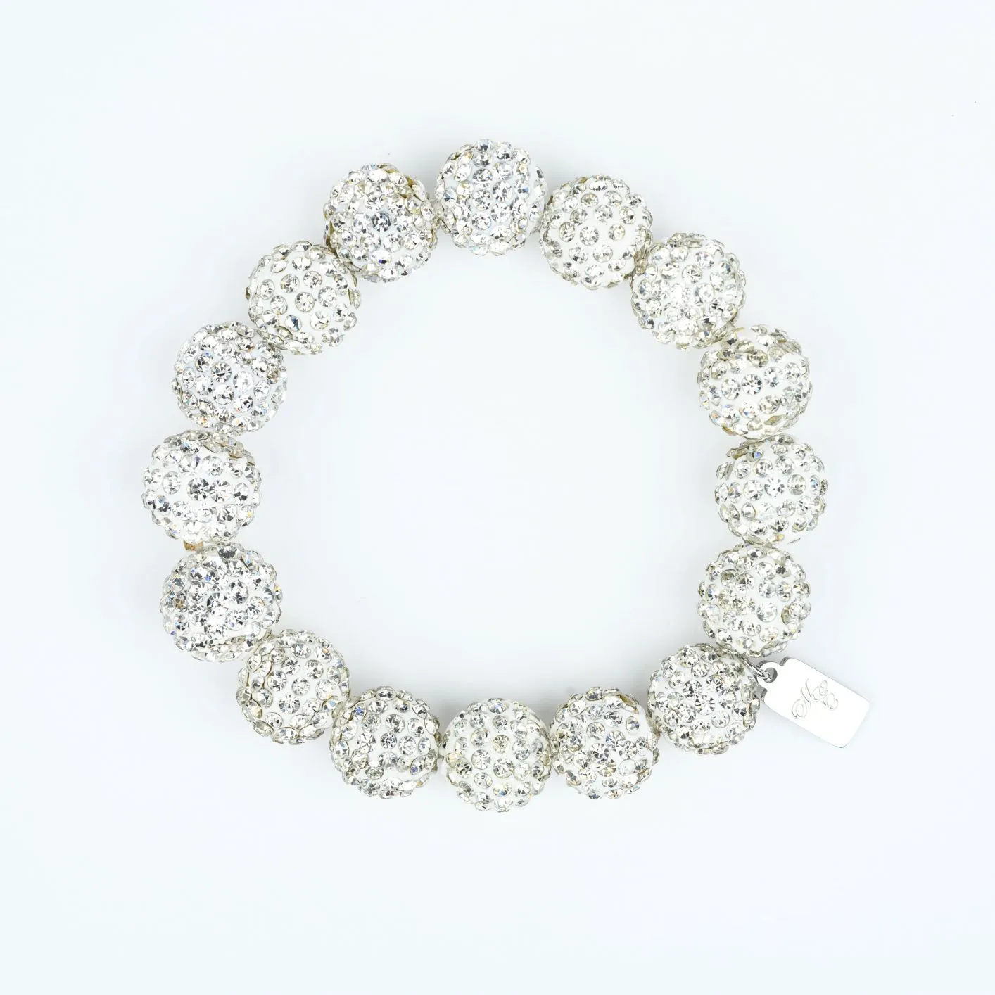 ME™ Clear Rhinestone 7-inch Bracelet