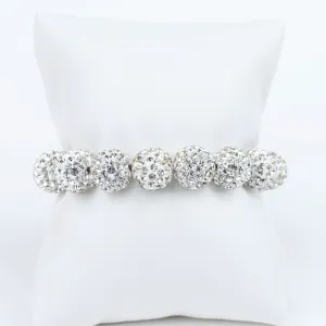 ME™ Clear Rhinestone 7-inch Bracelet