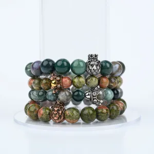 ME™ Crown His & Hers Fancy Jasper 2-pc Bracelet Set