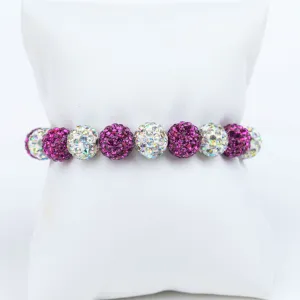 ME™ Glam 7-inch Bracelet - Mixed Fuschia