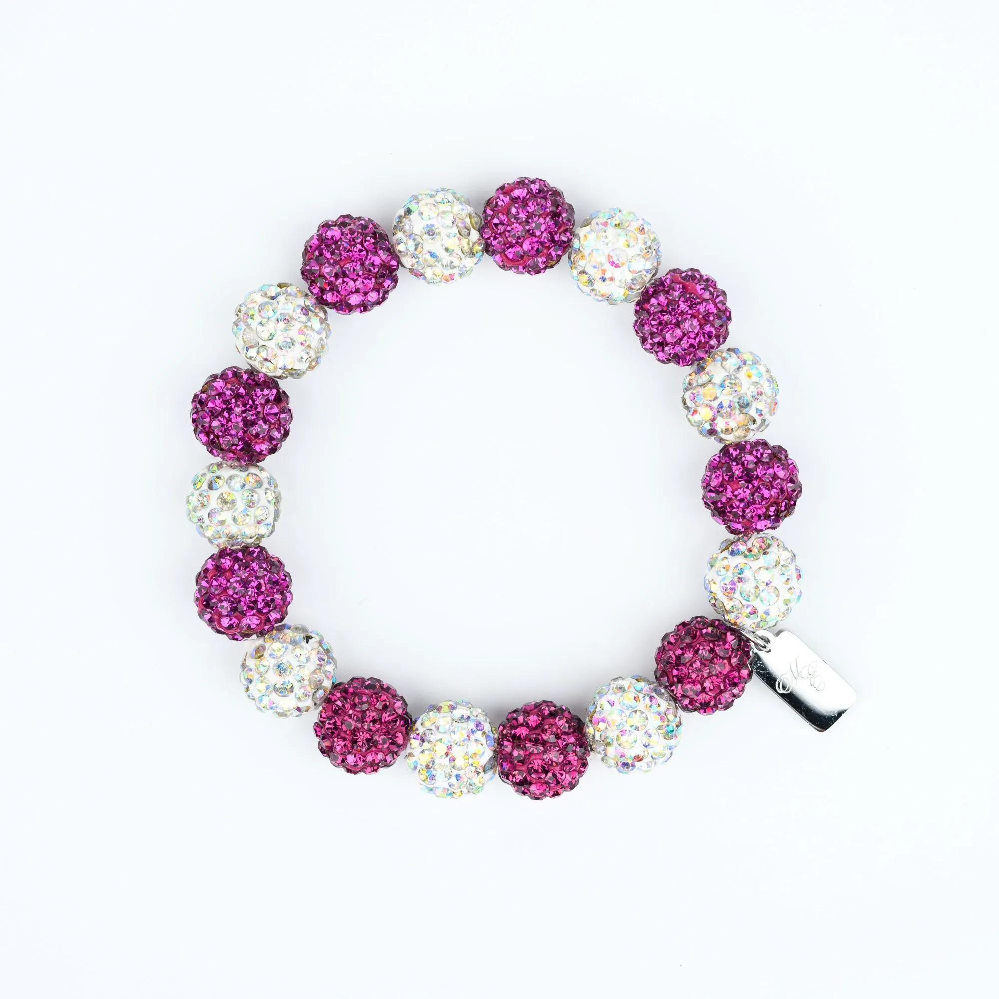 ME™ Glam 7-inch Bracelet - Mixed Fuschia