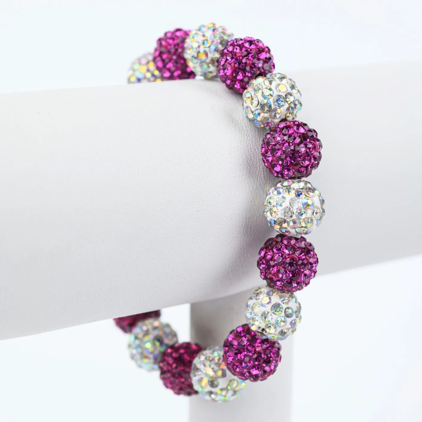 ME™ Glam 7-inch Bracelet - Mixed Fuschia