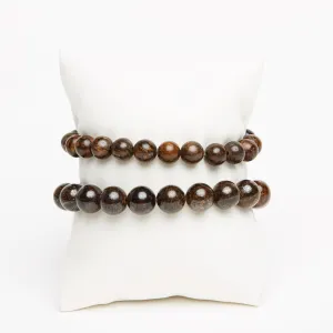ME™ His & Hers South African Bronzite 2-pc Bracelet Set