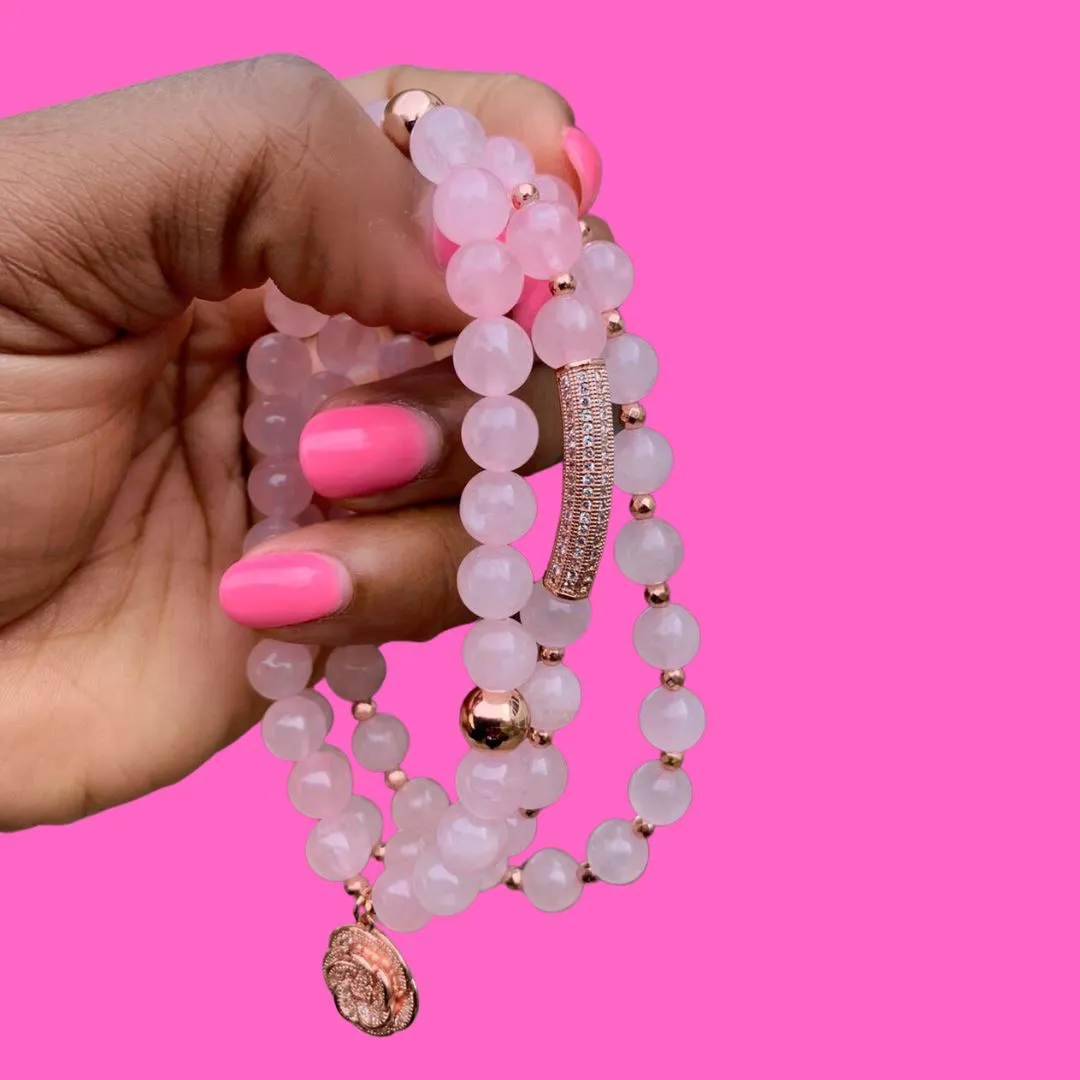 ME™ Limited Edition 7-inch Madagascar Rose Bracelet Set