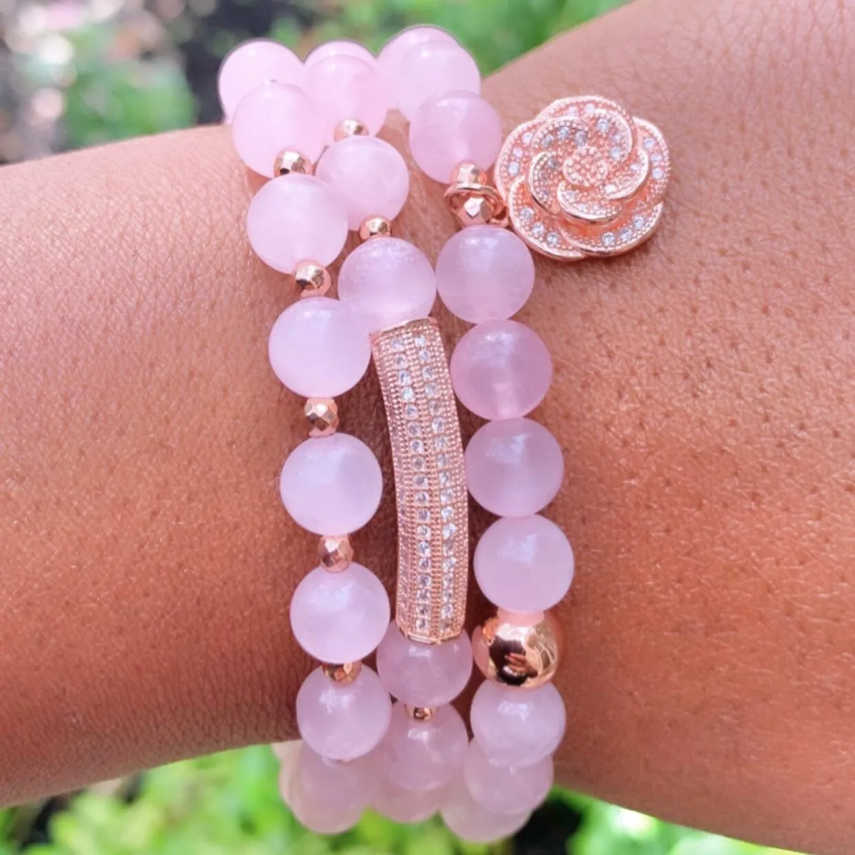 ME™ Limited Edition 7-inch Madagascar Rose Bracelet Set