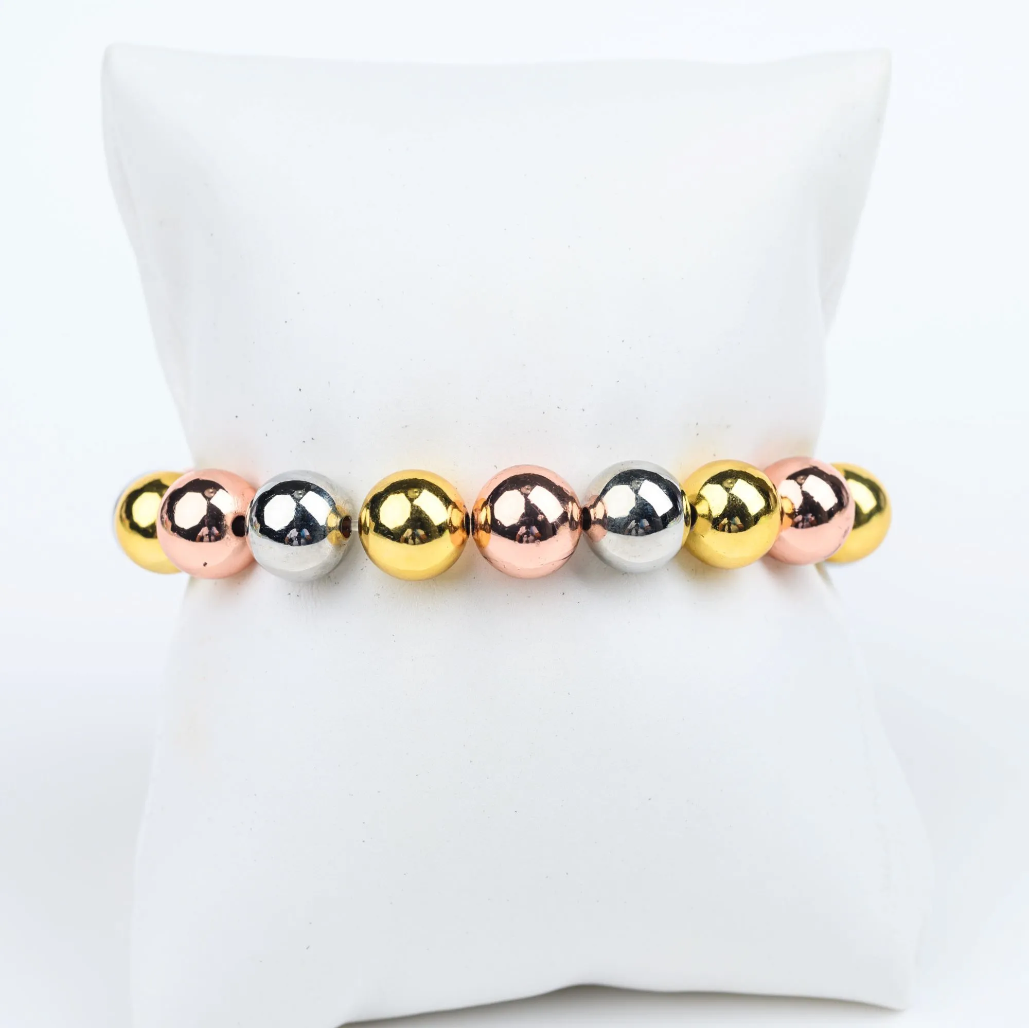 ME™ Mixed Metals Three-Tone 7-inch Bracelet