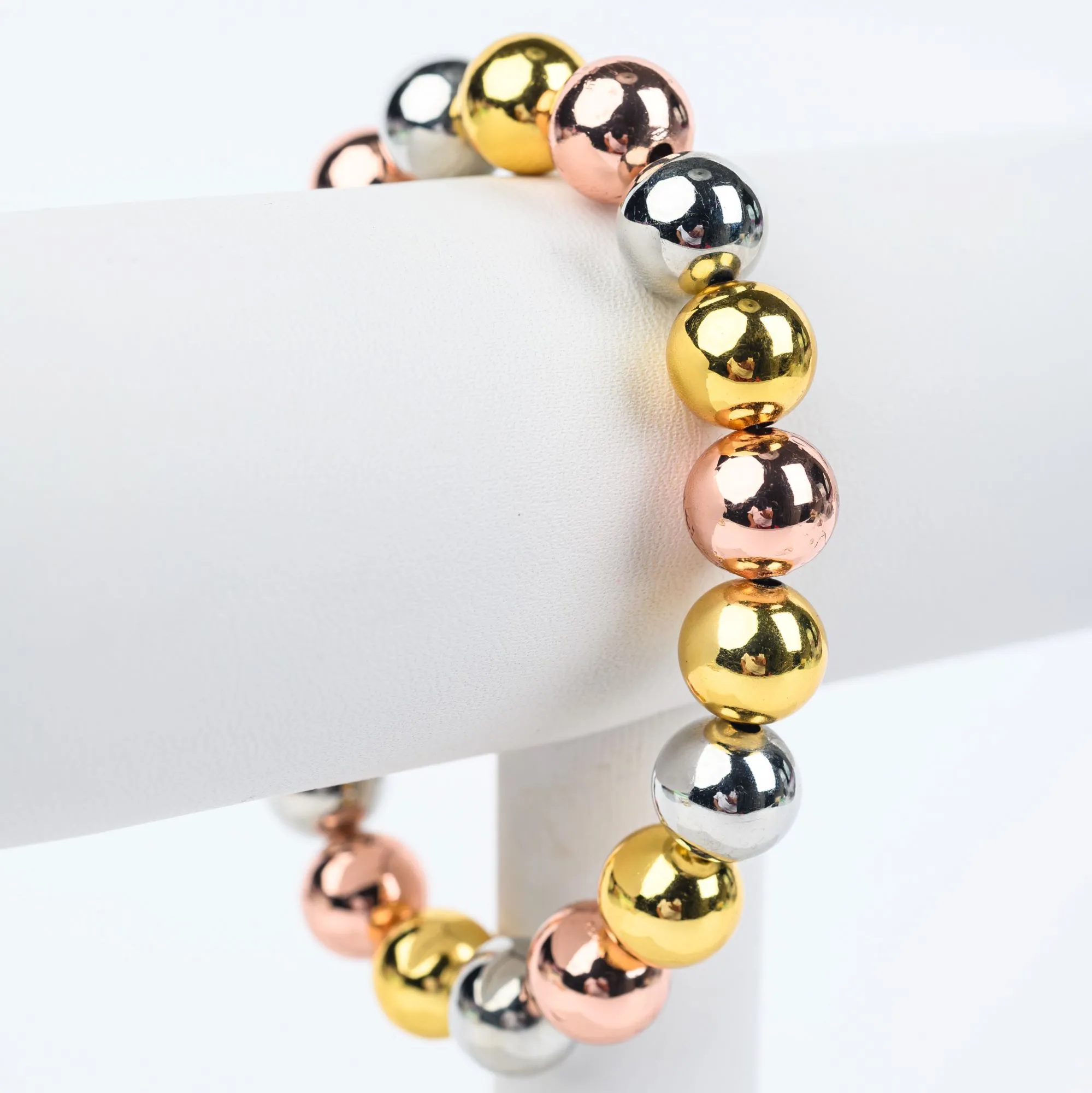 ME™ Mixed Metals Three-Tone 7-inch Bracelet