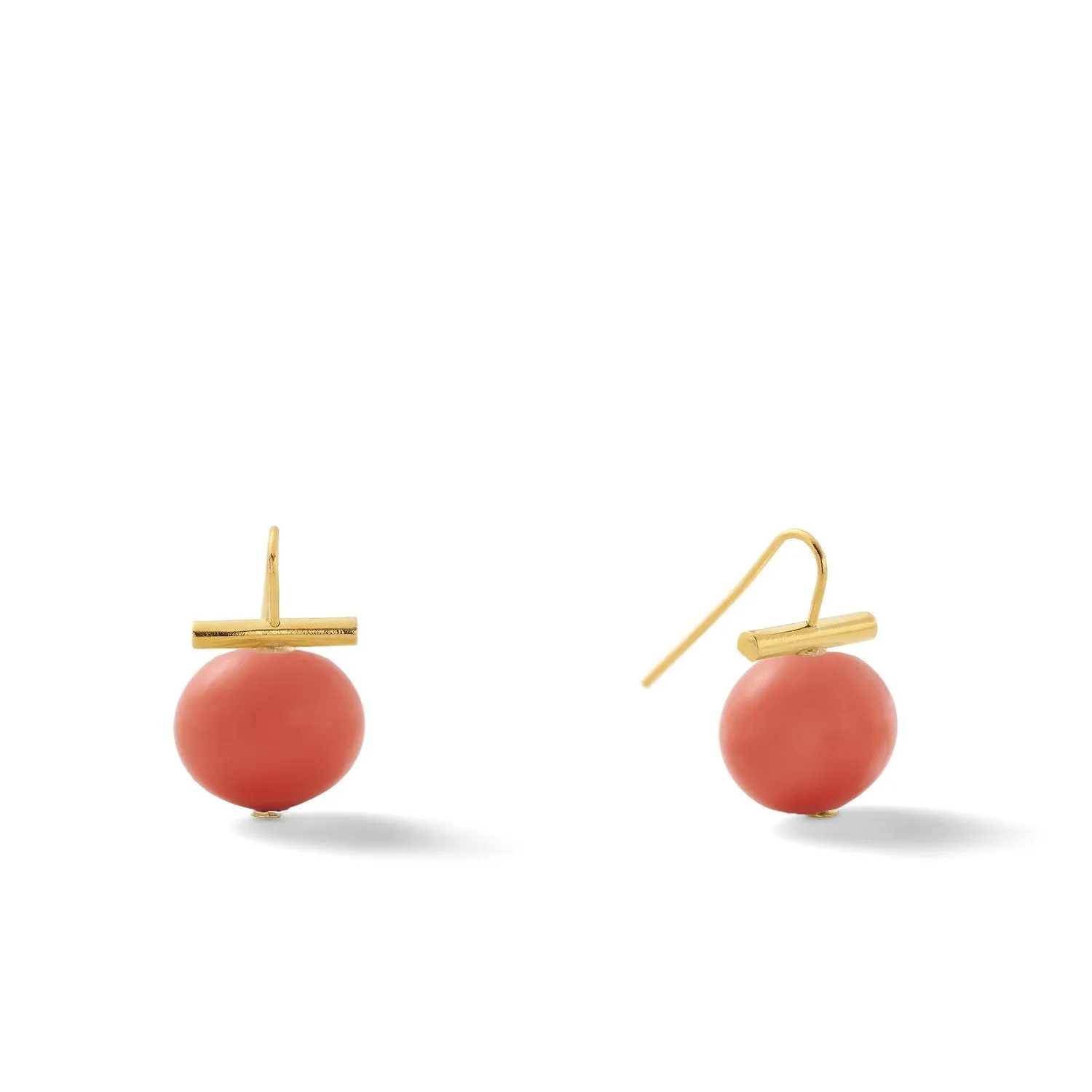 Medium Pebble Pearl Earring