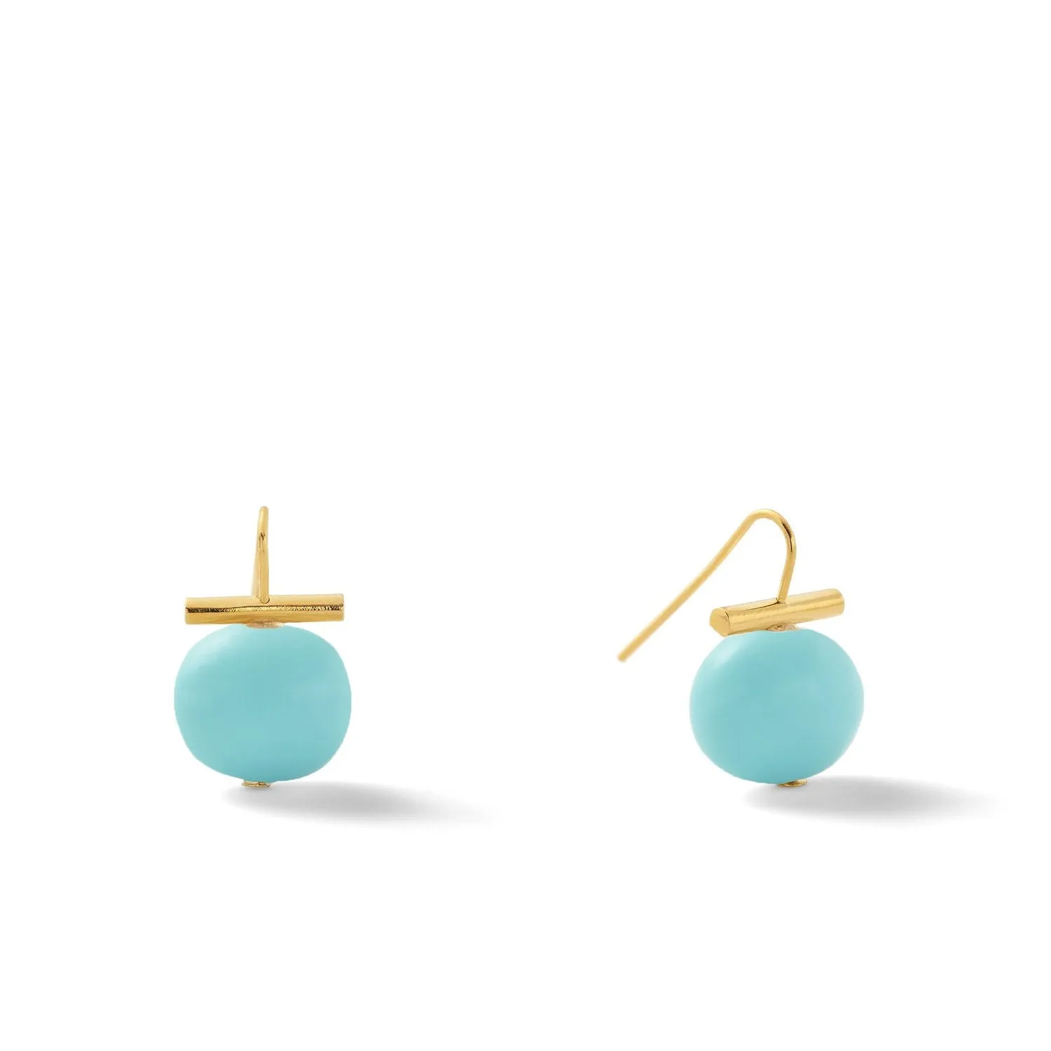 Medium Pebble Pearl Earring