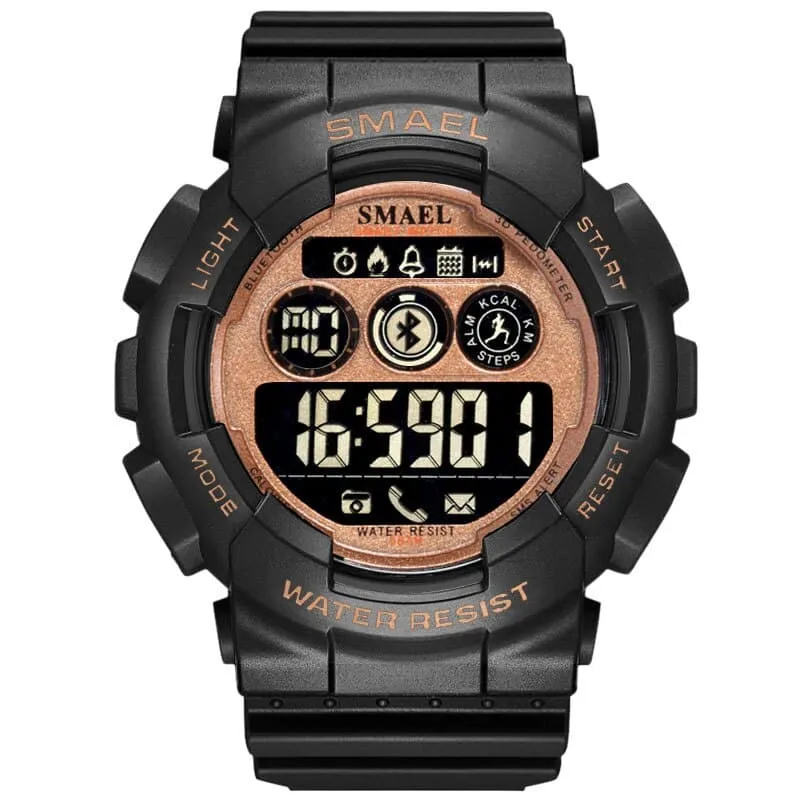 Men's Camouflage Print Smart Watches