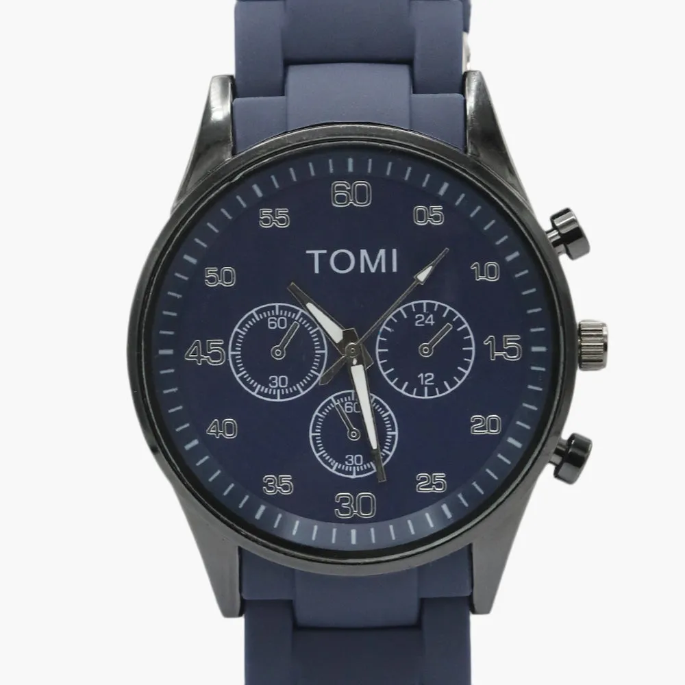 Men's Casual Wrist Watch - Blue