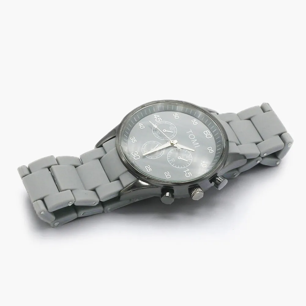 Men's Casual Wrist Watch - Grey