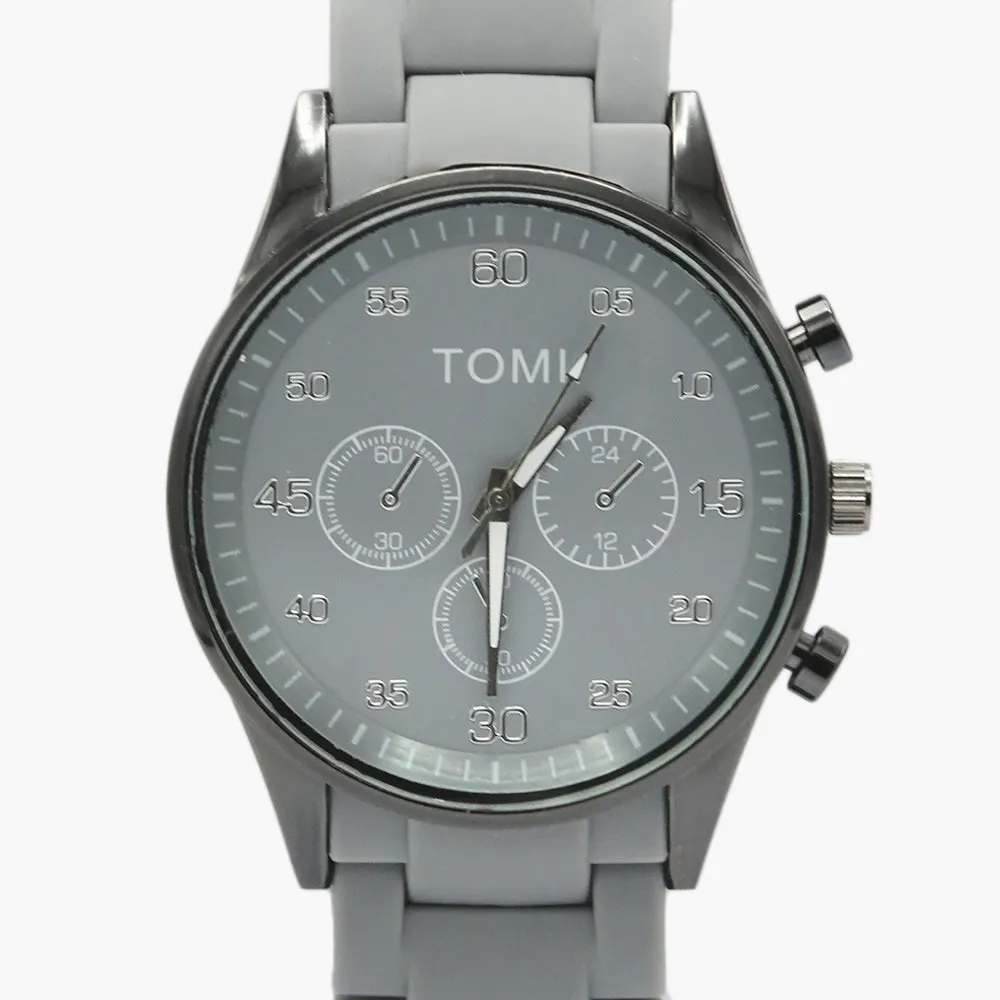 Men's Casual Wrist Watch - Grey