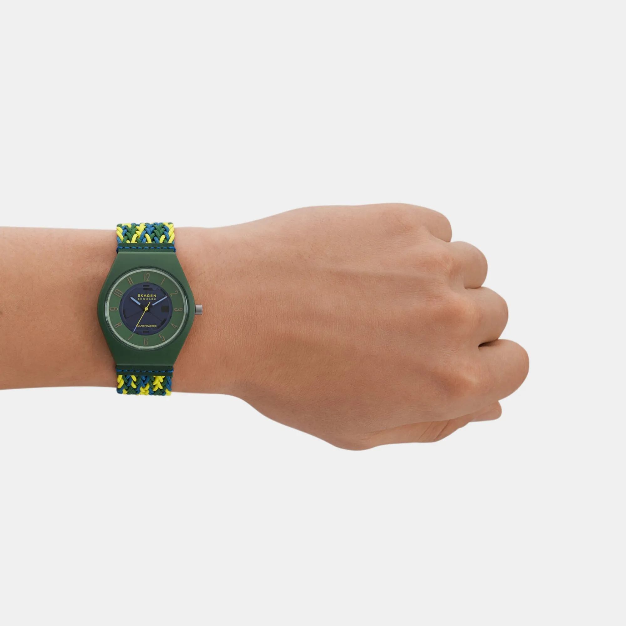 Men's Green Analog Plastic Watch SKW6881
