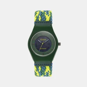 Men's Green Analog Plastic Watch SKW6881
