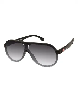 MENS PLASTIC BACKFRAME SHIELD SUNGLASSES