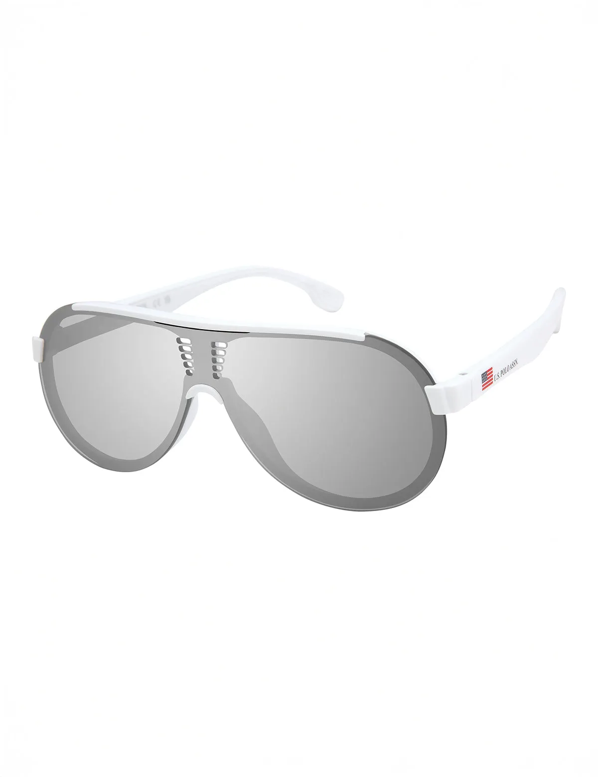 MENS PLASTIC BACKFRAME SHIELD SUNGLASSES