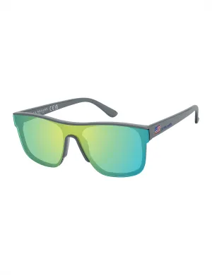 MENS PLASTIC SHIELD SUNGLASSES