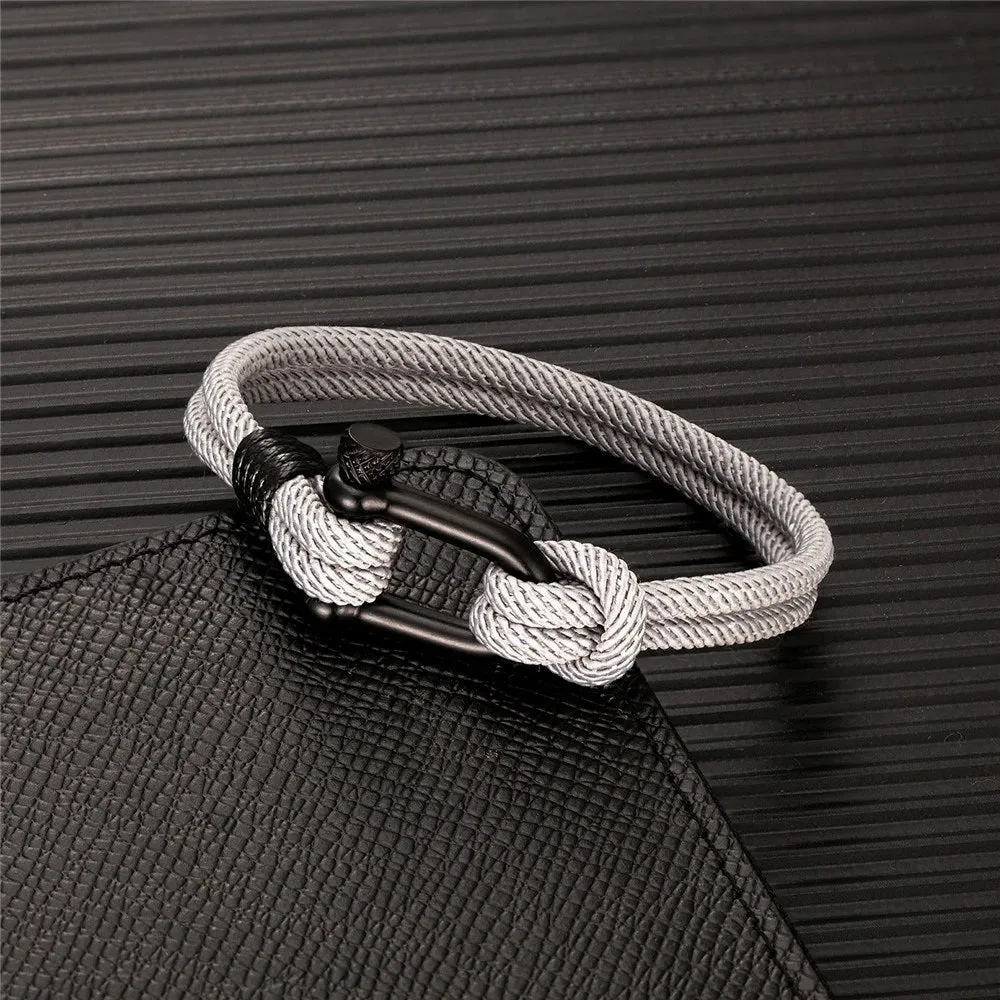 Men’s U-shape Outdoor Buckle Bracelet