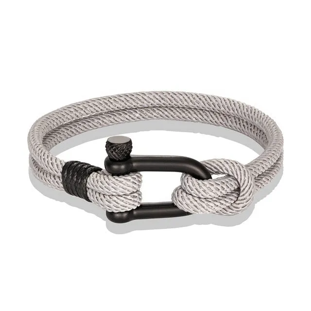 Men’s U-shape Outdoor Buckle Bracelet