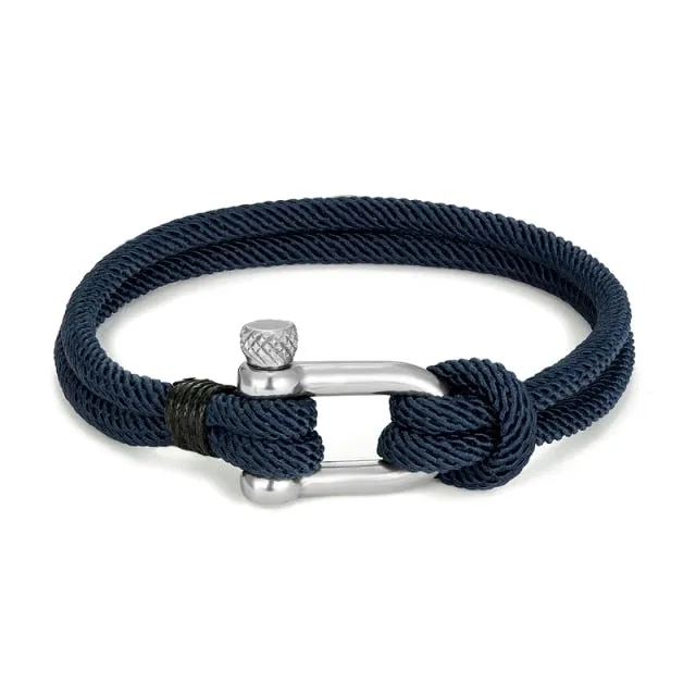 Men’s U-shape Outdoor Buckle Bracelet