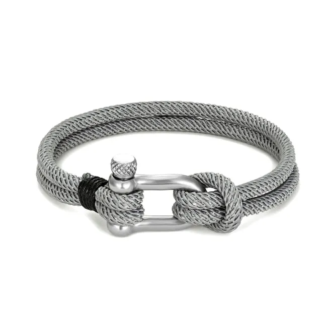 Men’s U-shape Outdoor Buckle Bracelet