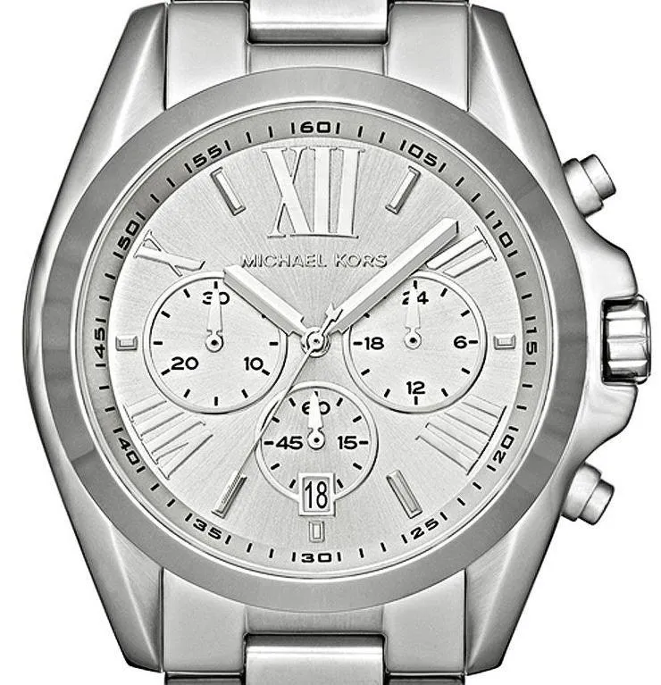 Michael Kors MK5535 Unisex Bradshaw Silver Watch