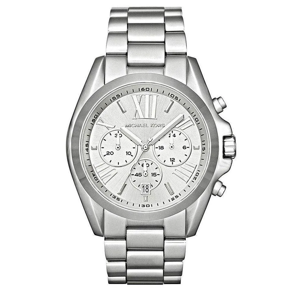 Michael Kors MK5535 Unisex Bradshaw Silver Watch