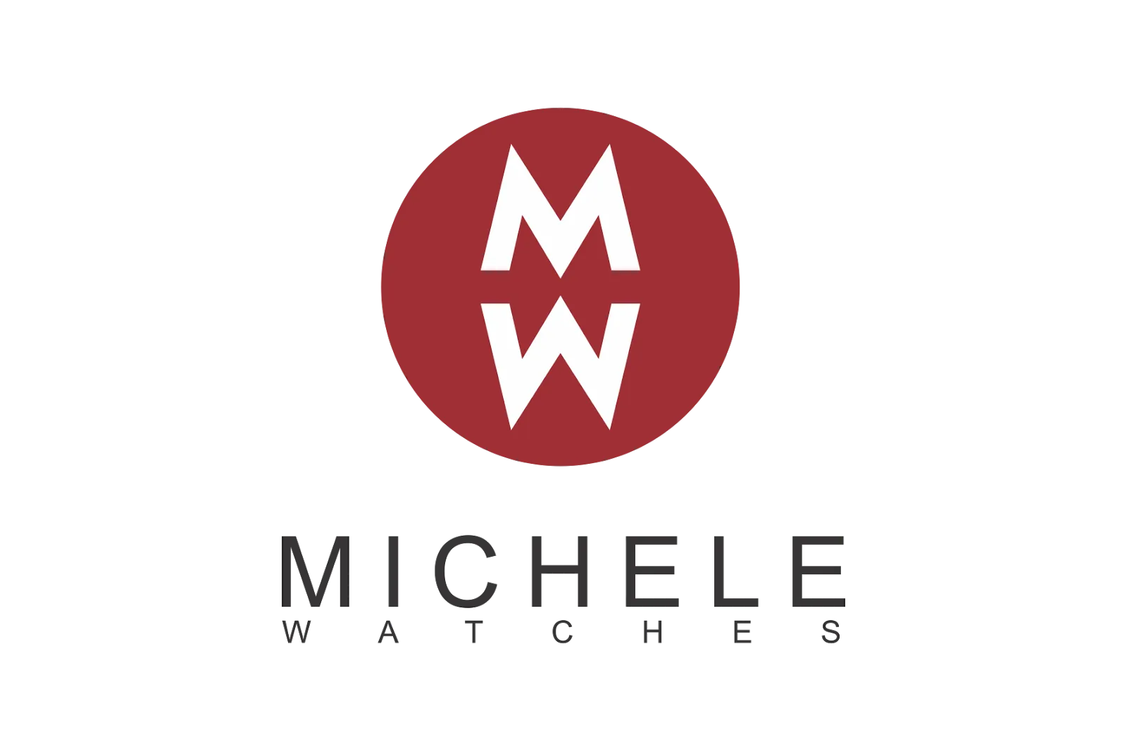 MICHELE CAPE CHRONO TWO TONE SILICONE STRAP WATCH