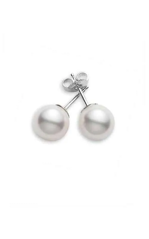 Mikimoto 10mm White South Sea Pearl Stud Earrings (PES1002NW)