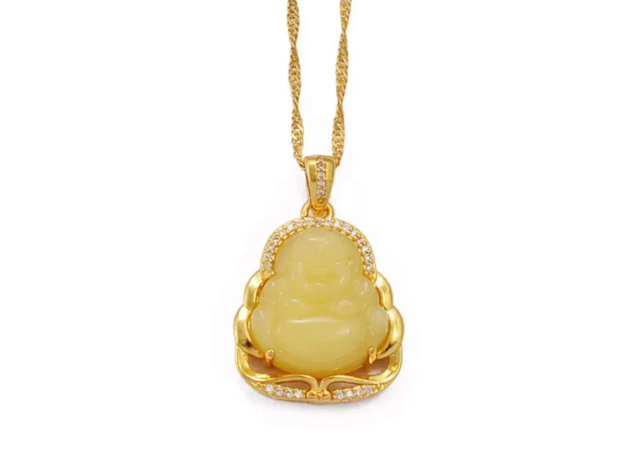 Mini Buddha Necklace  hun