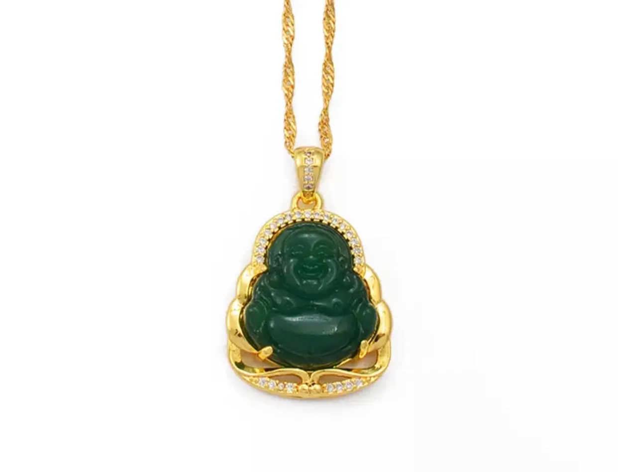 Mini Buddha Necklace  hun