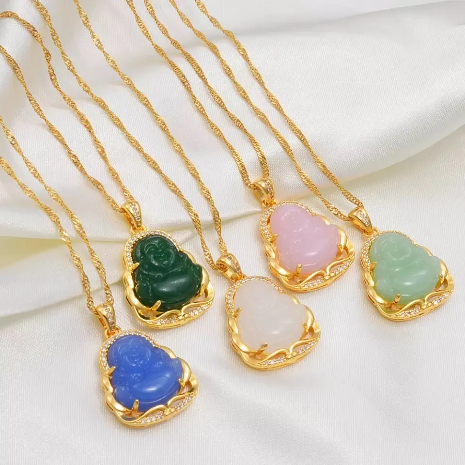 Mini Buddha Necklace  hun