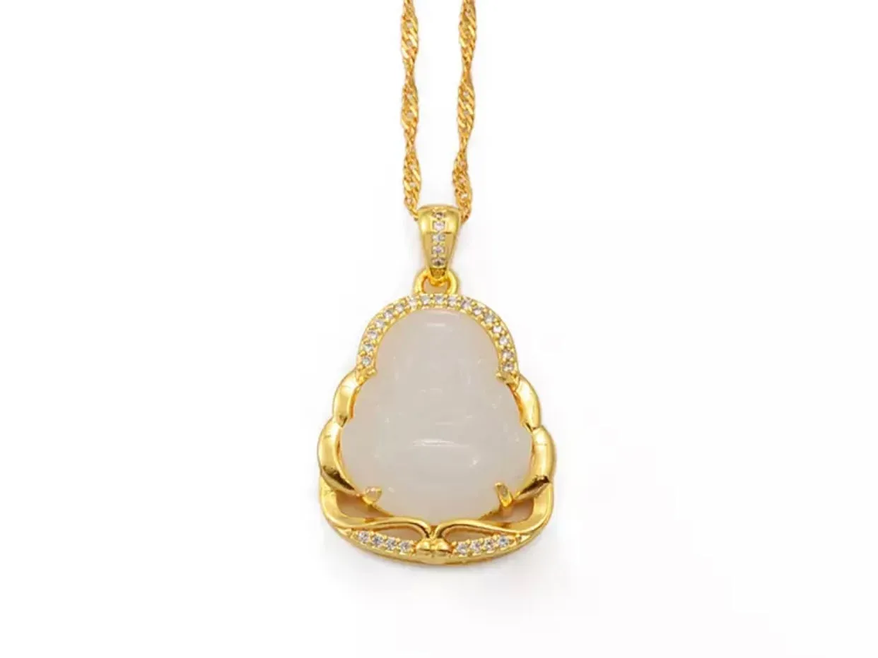 Mini Buddha Necklace  hun