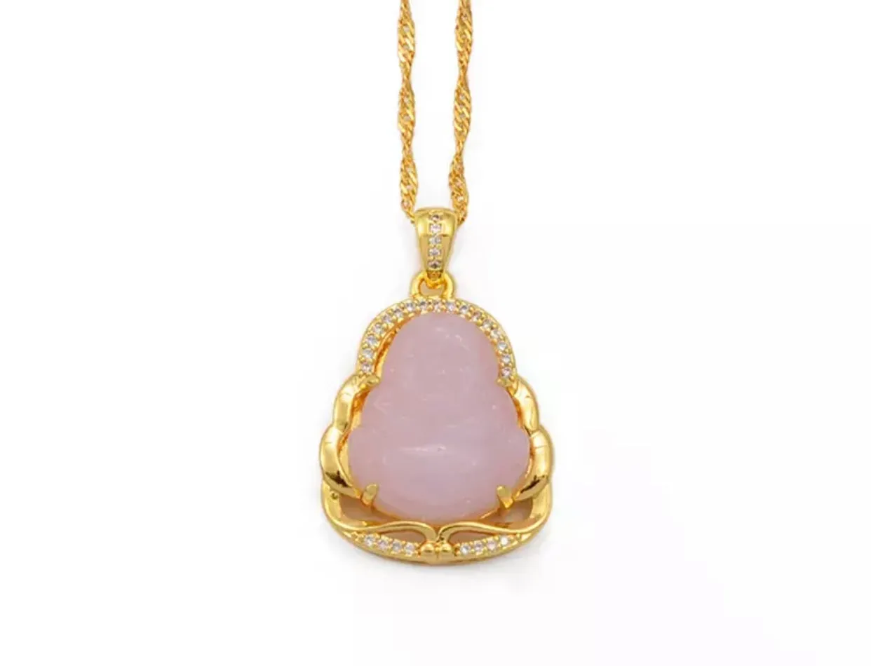 Mini Buddha Necklace  hun