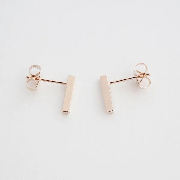 Mini Drop Bar Earrings