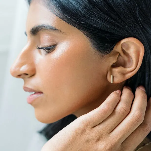 Mini Drop Bar Earrings