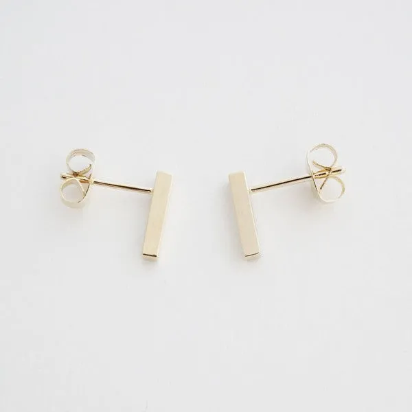 Mini Drop Bar Earrings